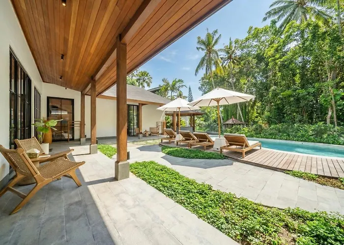 ヴィラ Sorento By Dh - Tropical Retreat With Jungle Views & Pool ウブド